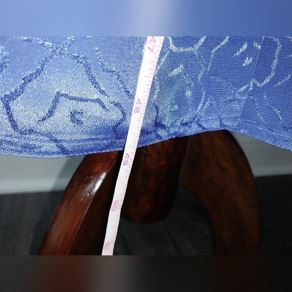 Vintage 80s Billy Jack Apparel Blue Dress Size 11/12 - Picture 16 of 16